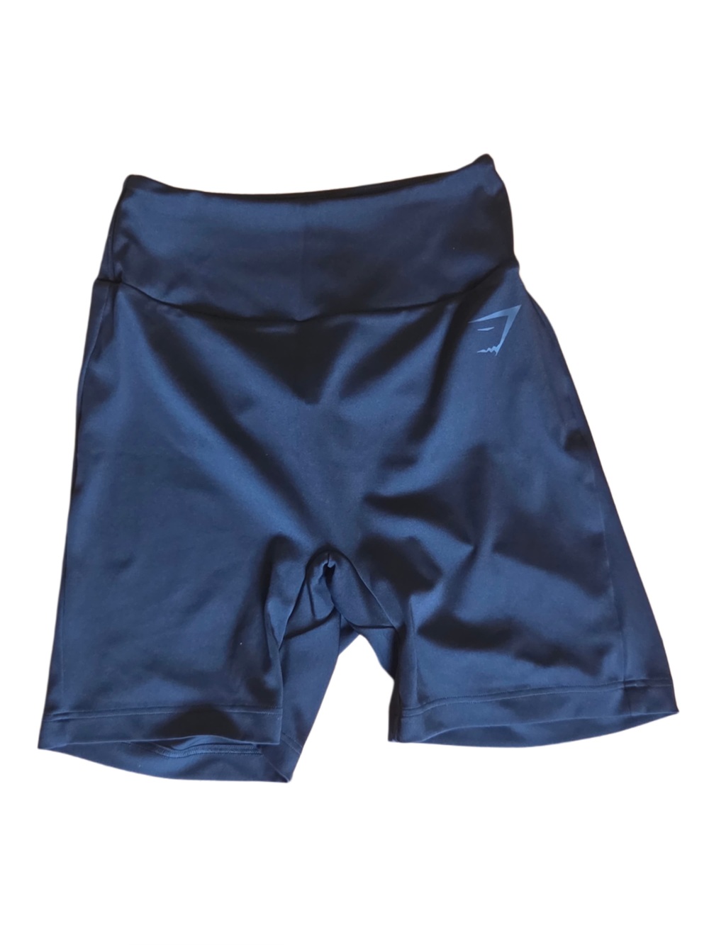Gymshark Women’s High-Rise Scrunchie Butt Bike Shorts - Dark Blue